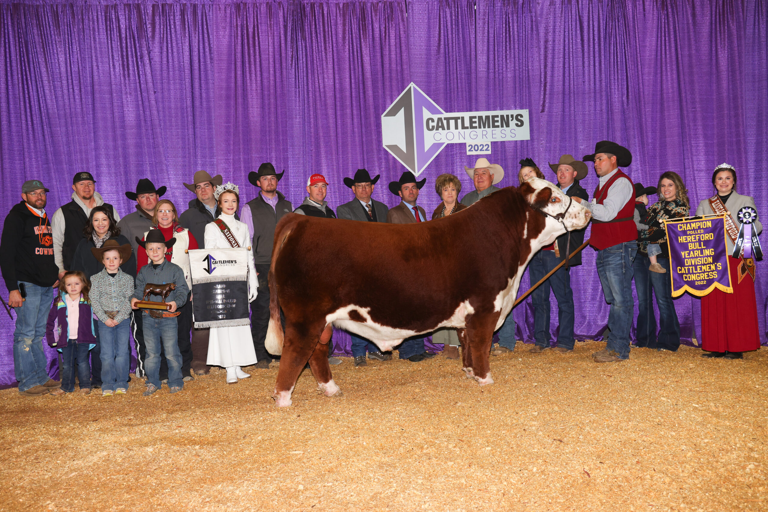 American Hereford Hereford Champions Named at 2022 Cattlemens Congress