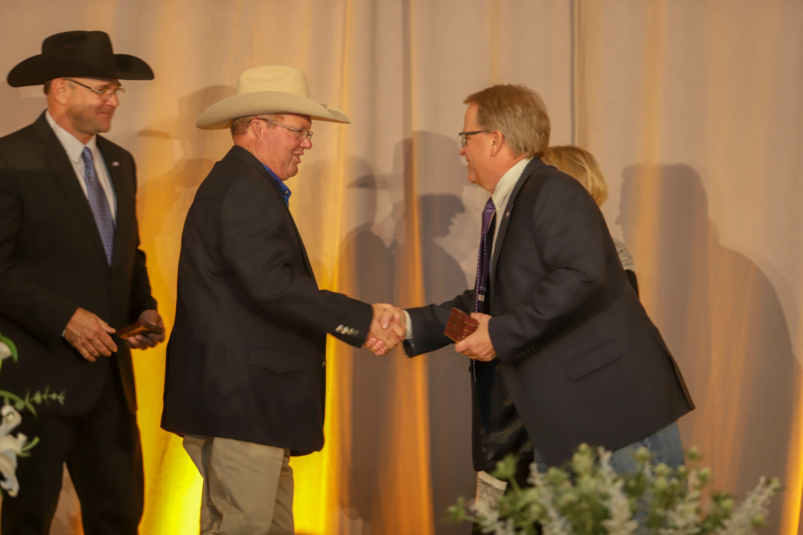 Herefords Breeders Honored for 50 Years in the Business