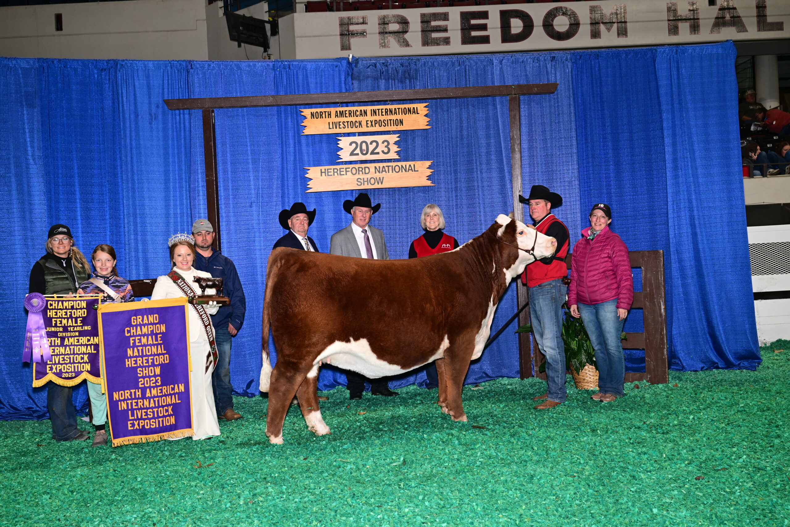 Ramsey, Miigerl Win NAILE National Hereford Shows