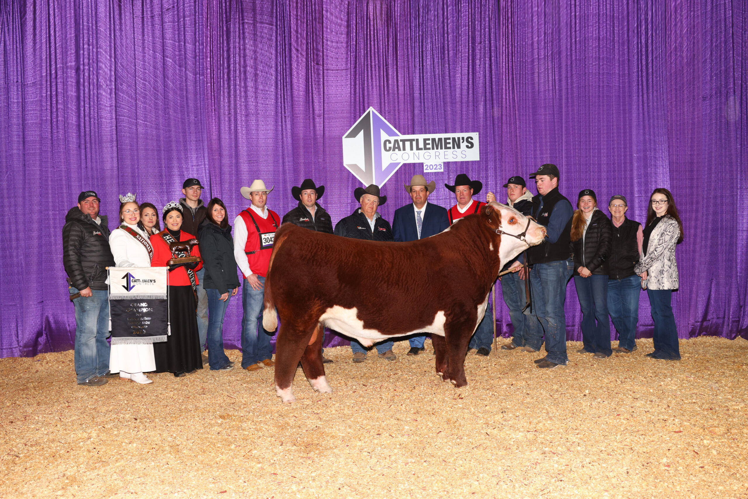 Hereford Champions Selected at the 2023 Cattlemen’s Congress